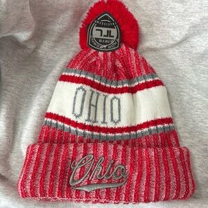 Ohio State Knit Toboggan Cap Hat‎ Football Buckeyes